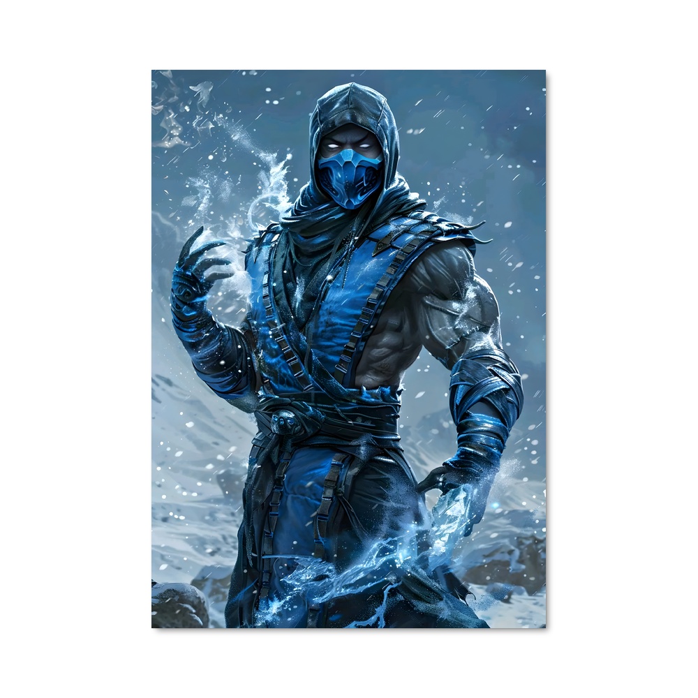 Poster Hiver Glacial – affiche Mortal kombat